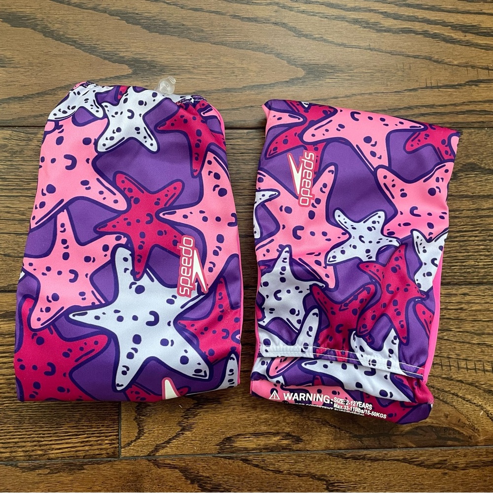 Speedo Vibrant Pink and Purple Swim Floats